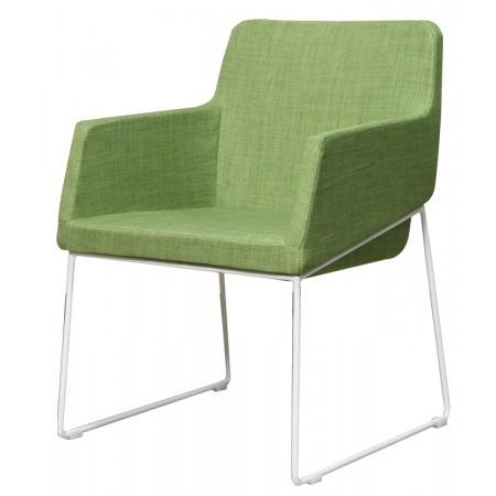 Arm Chair Lino: 03 A088 ミント×ホワイト CONCEPTS アームチェア 食...