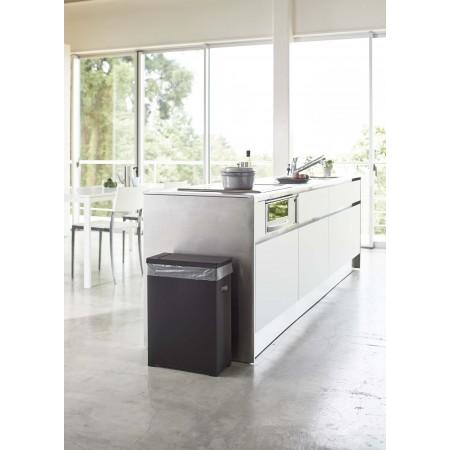 スリム蓋付きゴミ箱　タワー　tower 山崎実業　ブラック　５２０４