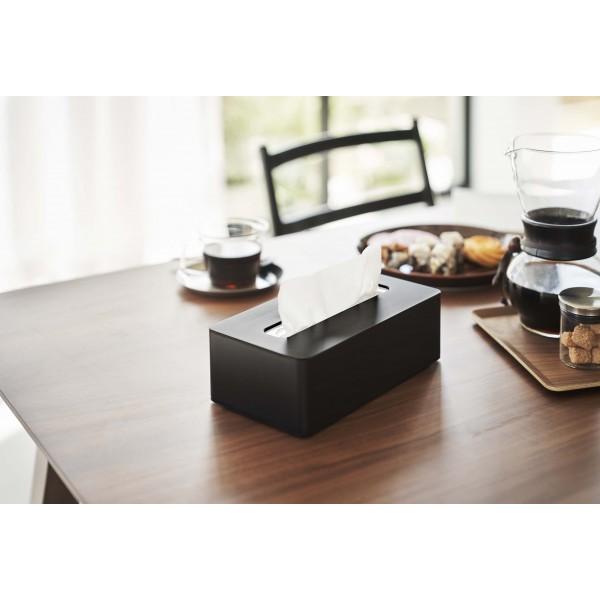 コンパクトティッシュケース　タワー　ハイタイプ　ブラック　タワー　５８０５