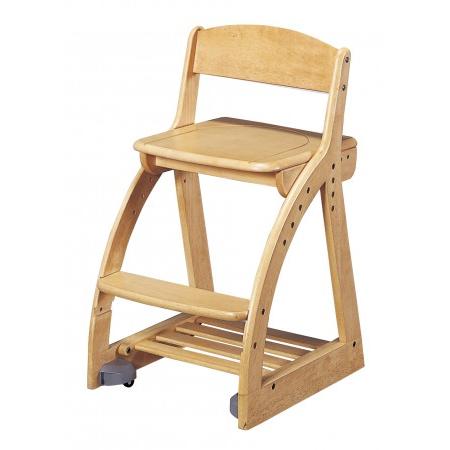 木製チェア　４ＳＴＥＰ　ＣＨＡＩＲ　板座　ＣＤＣ-７６３ＮＳ