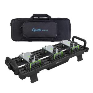ボードペダルボード Guitto ギターエフェクター クランプブロック固定効果ペダルボードアルミニウム合金超軽量キャリングバッグ付き 中