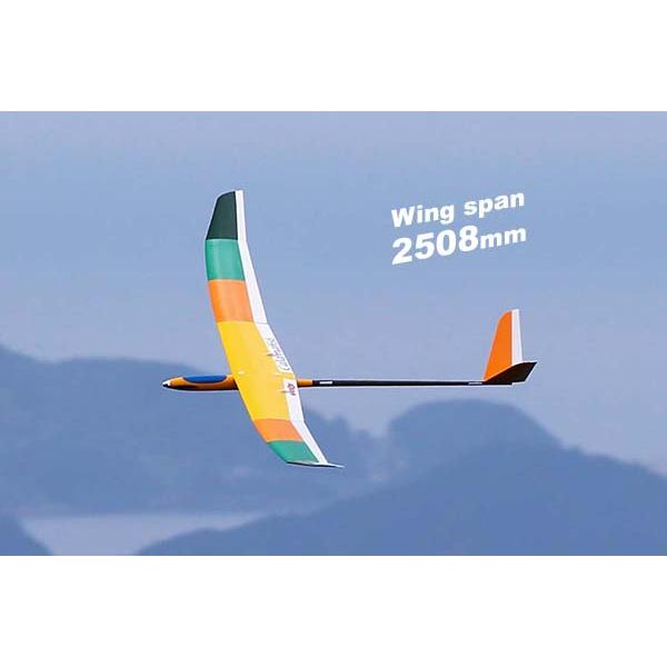 カラマンシ ベーシック OK模型 11337フィルム貼り完成機 電動グライダー PILOT ラジコン