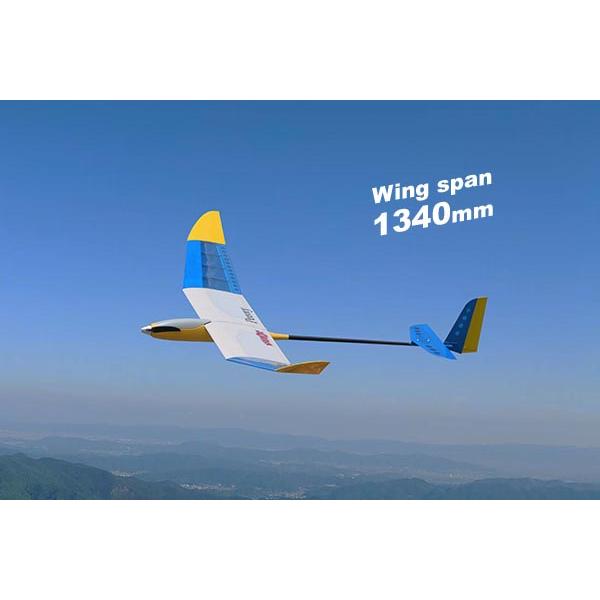 ピオニー ブルー ベーシック OK模型 11352 フィルム貼り完成機 電動グライダー PILOT ...