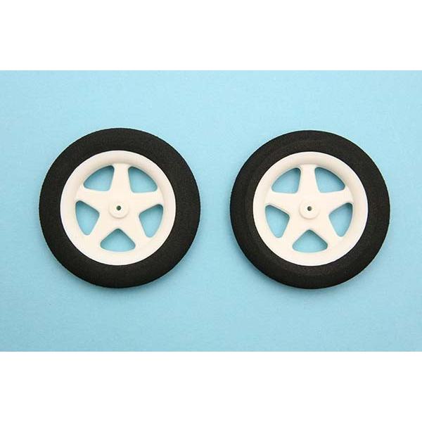 PILOT Ｅタイヤ 64mm (2ヶ入) 飛行機アクセサリー ＯＫ模型 33230 ラジコン