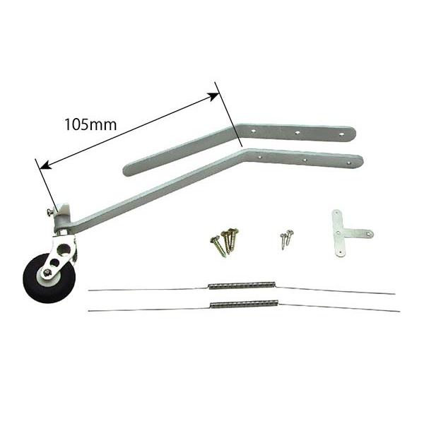 PILOT スケールテールギアセットM 飛行機アクセサリー用尾輪 ＯＫ模型 47456 ラジコン