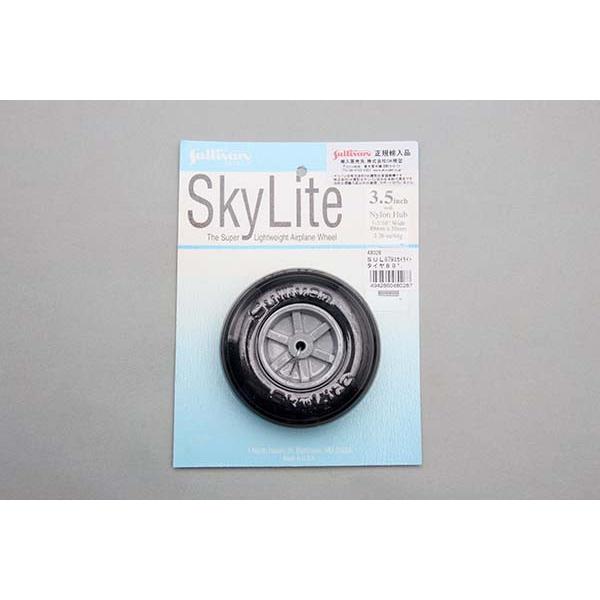 サリバン スカイライト タイヤ 89mm 3.5” (1ヶ入) 飛行機アクセサリー ＯＫ模型 480...