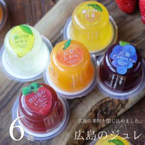 フルーツゼリー 詰め合わせ 広島のジュレ 6個セット スイーツ ギフト 誕生日 内祝い 出産 お祝い お返し お礼 お中元 敬老の日 産直 バッケンモーツアルト 広島