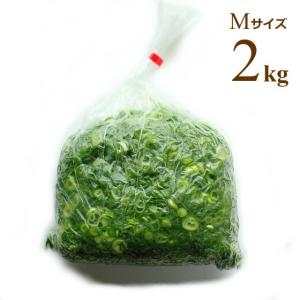 広島県産ネギ カットねぎ 青ねぎ Mサイズ 3kg 業務用食材 仕入れ ネギ