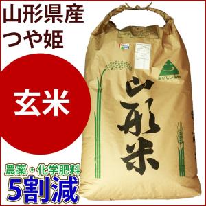 玄米　特別栽培米　20kg　山形県産つや姫　　農薬・化学肥料5割減｜okome-beikokuya