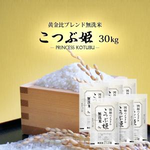 無洗米 30kg (5kg×6袋) こつぶ姫 国...の商品画像