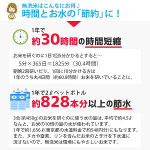 無洗米 30kg (5kg×6袋) こつぶ姫 ...の詳細画像4