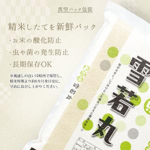 令和7年 お米 5kg 山形県産 雪若丸 真空パックの詳細画像1