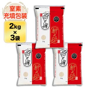 新之助（しんのすけ） 新潟県産 白米 10kg（2kg×5袋）【送料無料