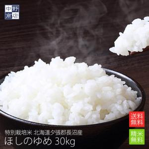 令和５年度産 お米 30kg ほしのゆめ 北海道産 送料無料 特別栽培米  長沼町 生産者 小林 邦弘さん 玄米 白米 分づき米 米 お米