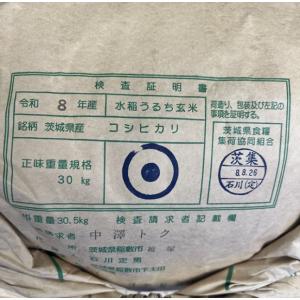 令和8年産 玄米30kg 送料無料 茨城こしひかりの詳細画像2