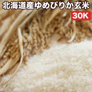 クーポンご利用で10％OFF 米 お米 30kg ゆめぴりか 北海道産 令和4年産 玄米（5kg×真空パック6袋） 精米無料 真空パック無料 送料無料｜okomenoomise