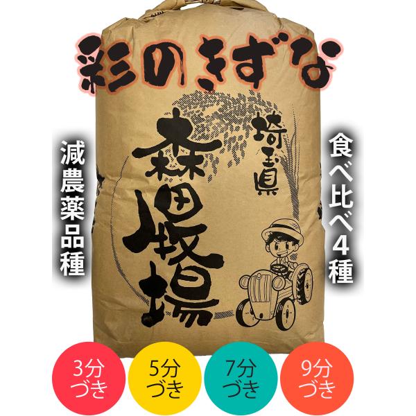 食べ比べ 米 胚芽米 彩のきずな 埼玉県産 分づき米 ギフト