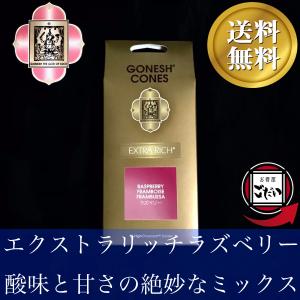 エクストラリッチラズベリー香 GONESH お香 コーンタイプ 甘い品種 インド製 コーン香 ガーネッシュ ブランド