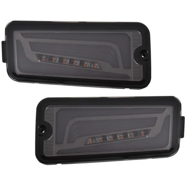 S500P S510P ハイゼットジャンボ 前期 LEDテールランプ 左右セット スモーク シーケン...