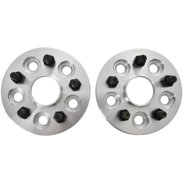 ZVW50/ZVW55 プリウス ハブ付きワイドトレッドスペーサー +15mm ワイトレ 2枚組 P...