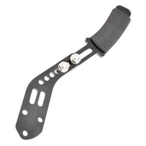 【新品未使用・即納可】レースシム用　サイドブレーキ サイドブレーキレバー 交換用 汎用品 ブラック 延長 縦引き