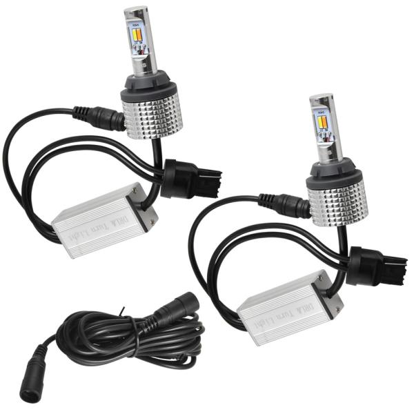 ANA/GGA1#系 マークX ジオ H19.9-H25.12 ツインカラー フロント LED ウイ...