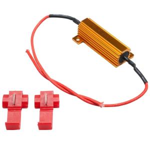 KGJ10 iQ 12V車用 LED ウインカー 用 ハイフラ防止抵抗器 1個 50w 6Ω キャンセラー ハイフラ抵抗｜okshop2010