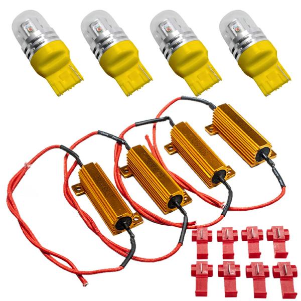 鬼爆閃光 ワゴンR カスタムZ MH95S/MH55S [R4.8〜] LEDウインカー球 A+抵抗...