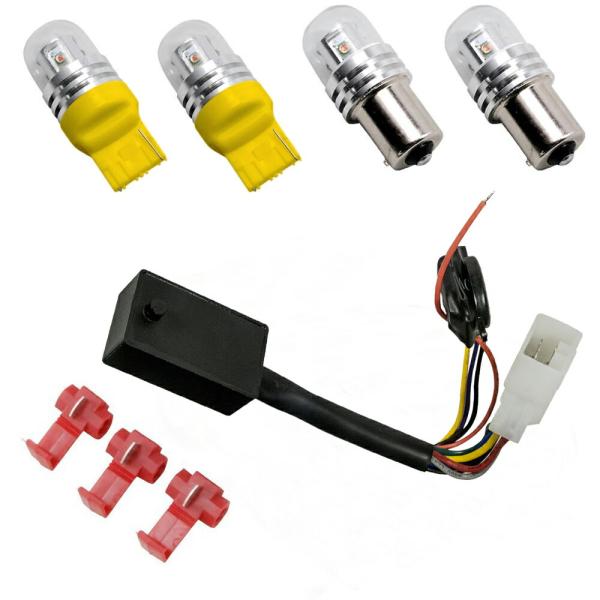 鬼爆閃光 ワゴンRソリオ 中期 MA34S/MA64S [H14.6〜H15.7] LEDウインカー...