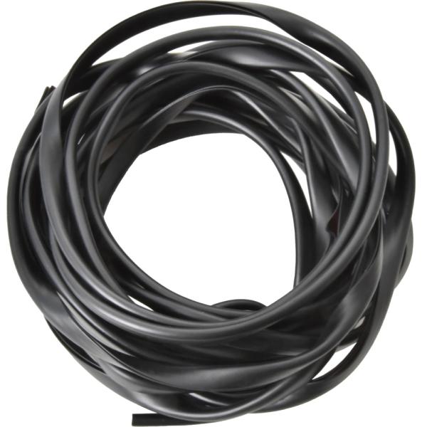 エアロエッジモール ドアガード 隙間埋め パッキン U字型 ブラック 5m 両面テープ付き 傷防止 ...