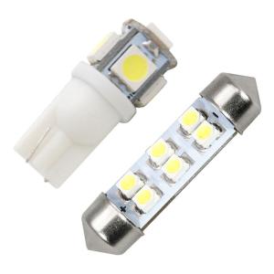 S321V S331V ハイゼットカーゴ 中期 後期 [H19.12-R3.12] 純正球交換型 極LEDルームランプ 【2点セット】