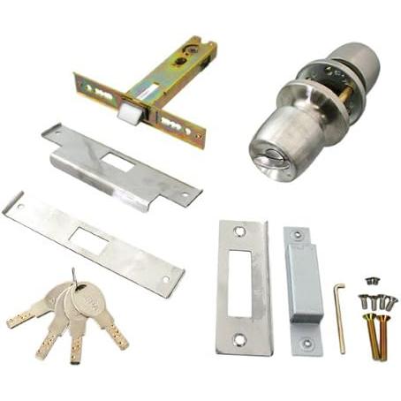 取替錠　細型ケース CH-123D  ディンプルシリンダータイプ　日中製作所