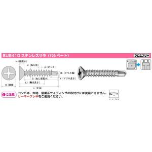 ジャックポイント ステンレスサラ 4.0×16 1000本 SFJ16 ヤマヒロ｜oktools