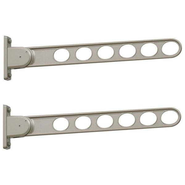 川口技研 窓壁用物干し ホスクリーン RK-65-ST ステンカラー 2本1組