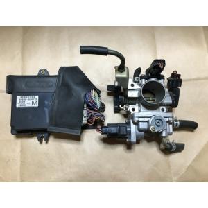 スロットルボディ エンジン コンピューター AZワゴン MD22S マツダ K6A 88239km ...
