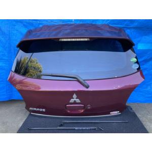 ドア バック ミラージュ A03A ミツビシ P57 ワインレッドパール 5801B488 リア ゲ...