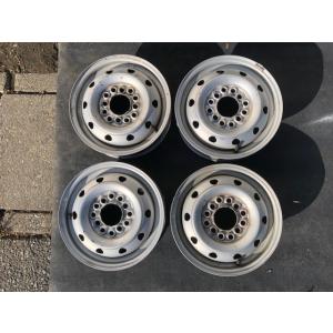 12 インチ マルチ 鉄 スチール ホイール 4本 セット T12×3.50B 100/110/11...