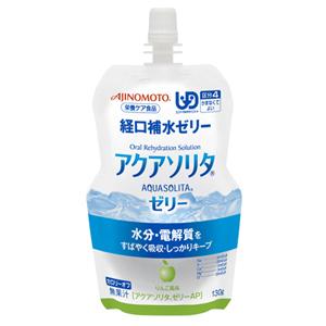 経口補水液 味の素 アクアソリタゼリー りんご風味 130g : 大久保