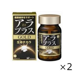 アラプラスゴールド 90粒 2個セット アミノ酸ALA 5-ALA・5 