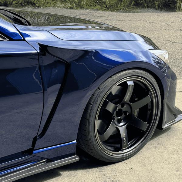 V37  ワイドフロントフェンダー  FRP製  カスタム パーツ  スカイライン  オオクボファク...