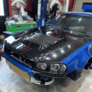 トップシークレット」スカイライン GT-R（BNR34）用ウイングステー