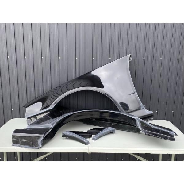 R34 OFフロントフェンダー(エクステンション付)　R34   front fender okub...