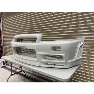 R34 GT-R純正形状 フロントバンパー ダ...の詳細画像1