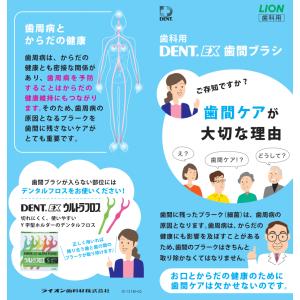 歯間ブラシ ライオン DENT.EX 4箱セッ...の詳細画像3