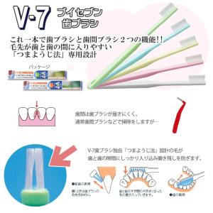 歯ブラシ V-7(ブイセブン) コンパクトヘッ...の詳細画像4