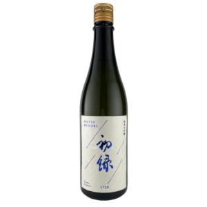 【金賞受賞蔵(創業300年)】【数量限定】 初緑 純米大吟醸 720ml 和紙ラベル 限定 ギフト 贈り物 ご褒美 お歳暮 お祝い 贈り物｜okuhidashuzo