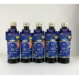 【金賞受賞蔵(創業300年)】【女性人気】初緑 スパークリング 5本×300ml 送料無料 炭酸 お酒 日本酒 下呂温泉 ギフト プレゼント 贈り物