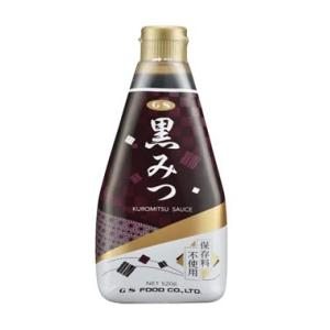 ジーエスフード 業務用 黒みつソース 520g 黒糖 黒糖蜜 わらび餅 くずきり アイスクリーム トッピング 大容量 常温