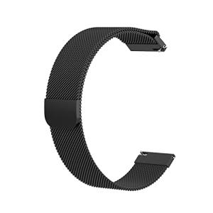 Amazfit スマートウォッチ 20mm用 22mm用 ステンレス メッシュ 替えベルト 腕時計 交換 マグネット式 付け替えベルト バンド 交換ベ