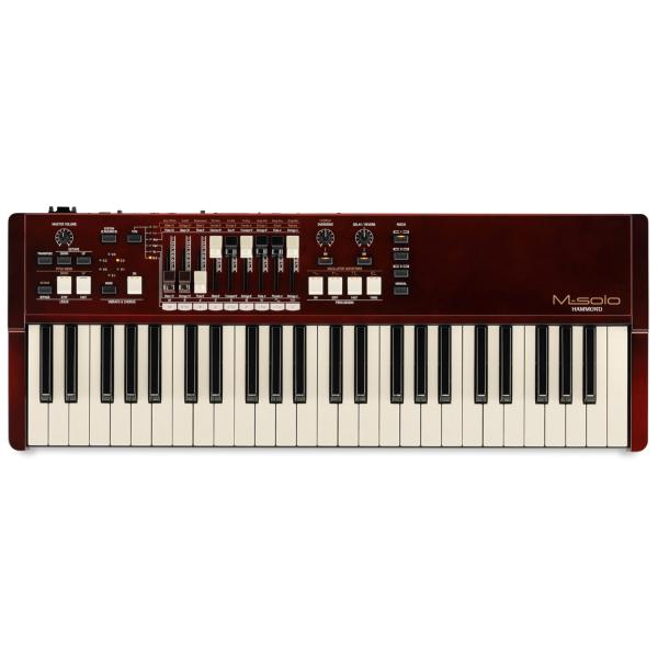 HAMMOND M-solo Burgundy ハモンド 49鍵盤ドローバーキーボード  初回限定カ...